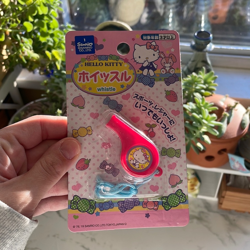 Sanrio Hello Kitty whistle  - New! ADD ON ITEM
